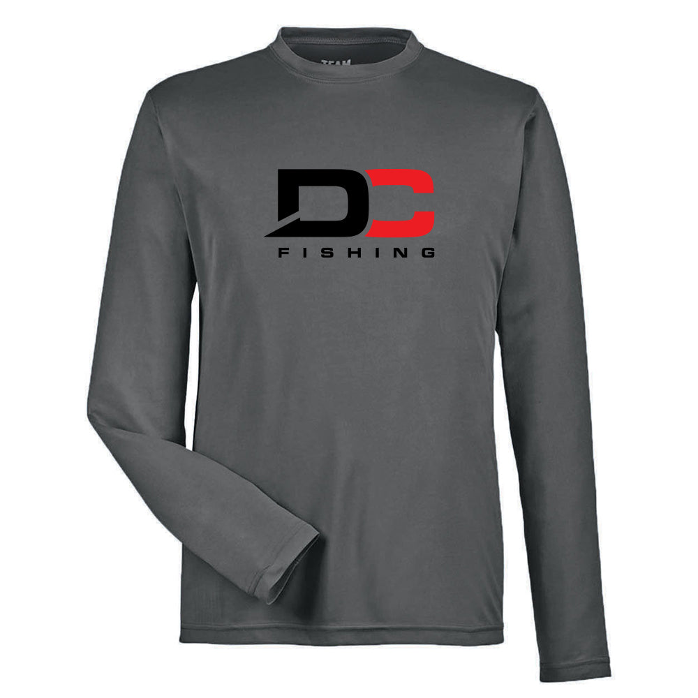 DC Fishing Graphite Long-Sleeve Performance Tee
