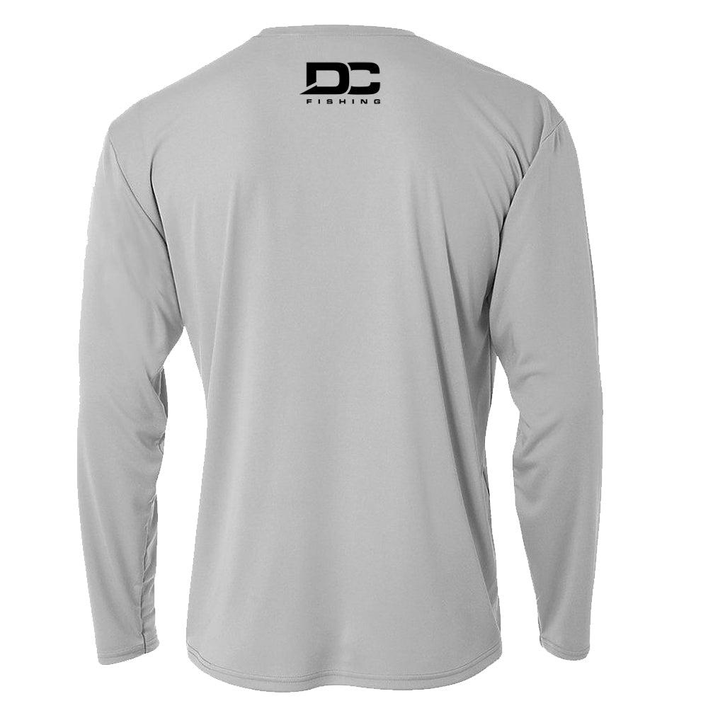 DC Fishing Couch Light Grey Performance Shirt